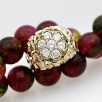 Vintage 14K Gold 7 Diamond Nugget Ring