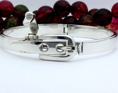 Authentic Gucci belt buckle bracelet