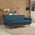 Comfortable Minimalist Sofa Solid Wood Base Many Colors